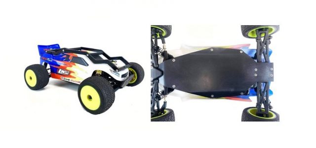 TBR Chassis Skid & R1 EXO Cage For The Losi Mini-T 2.0