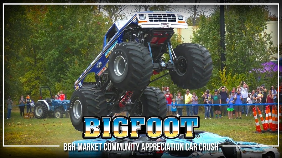 JConcepts At The Bigfoot 15 Car Crush