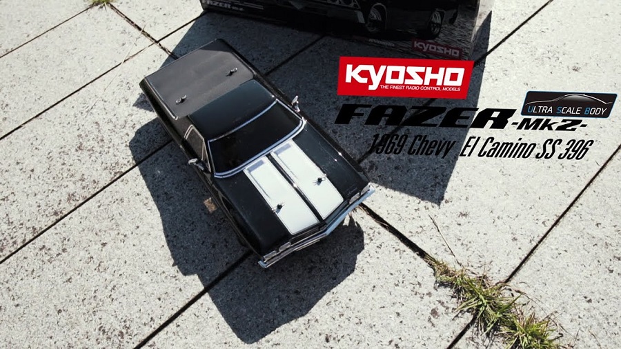 Kyosho FAZER Mk2 1969 Chevy El Camino SS 396 Tuxedo Black