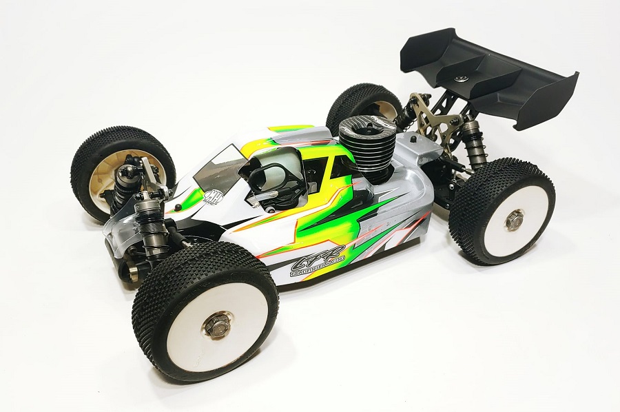 Leadfinger A2.1 Tactic Clear Body For The TLR 8IGHT-X Nitro Buggy
