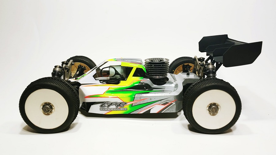 Leadfinger A2.1 Tactic Clear Body For The TLR 8IGHT-X Nitro Buggy