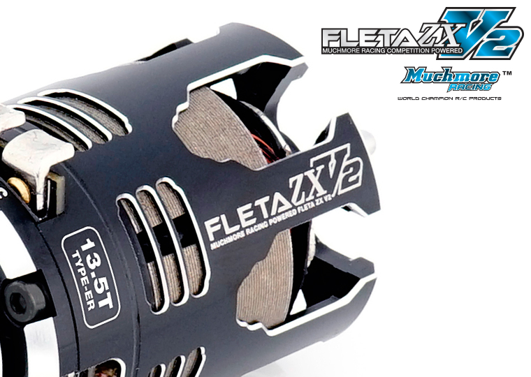 Muchmore FLETA ZX V2 21.5T ER Spec Brushless Motor With 21Z Rotor