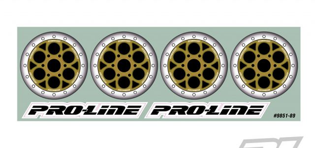 Pro-Line Showtime Bi-Metallic (Silver/Gold) Wheel Dots