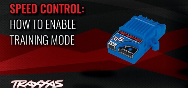 Traxxas Support: How to Enable Training Mode [VIDEO]
