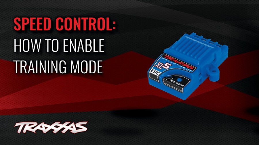 Traxxas Support: How to Enable Training Mode