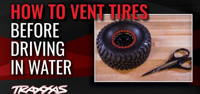 How To Vent Tires Before Running In Water [VIDEO]