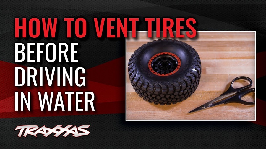 How To Vent Tires Before Running In Water