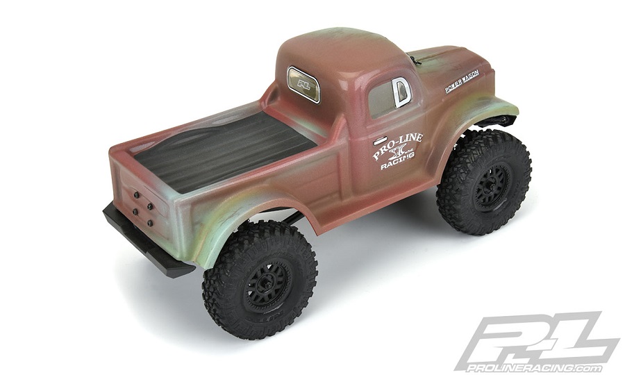 Pro-Line 1946 Dodge Power Wagon Clear Body For The SCX24