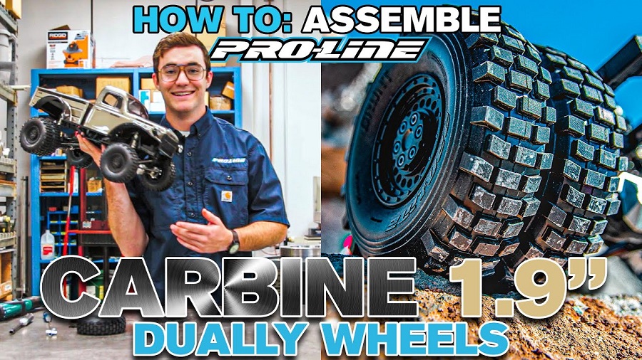 Pro-Line HOW TO: Assemble Carbine 1.9" Internal Bead-Loc Dually Wheels