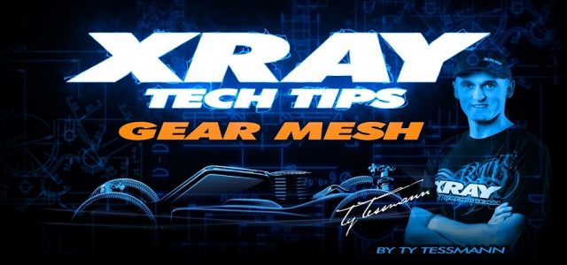 XRAY Tech Tips – Setting Gear Mesh On The XB8 [VIDEO]