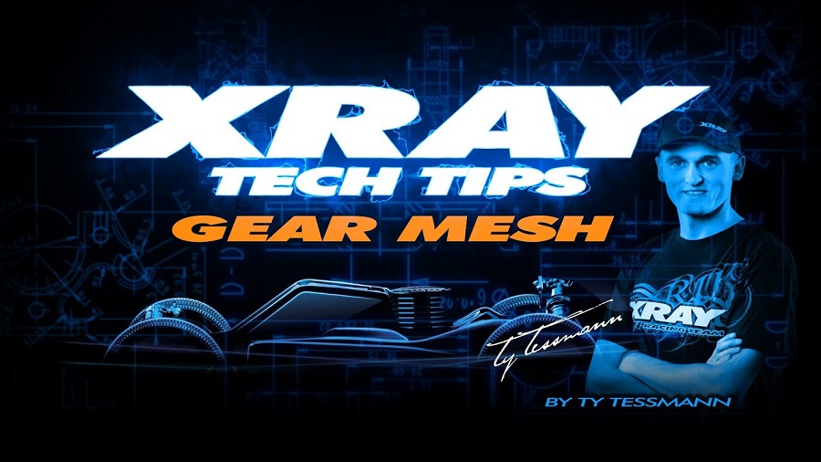 XRAY Tech Tips - Setting Gear Mesh On The XB8