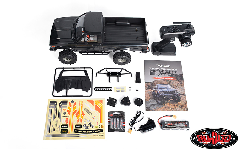 RC4WD Trail Finder 2 RTR With Mojave II Body Set (Midnight Edition 