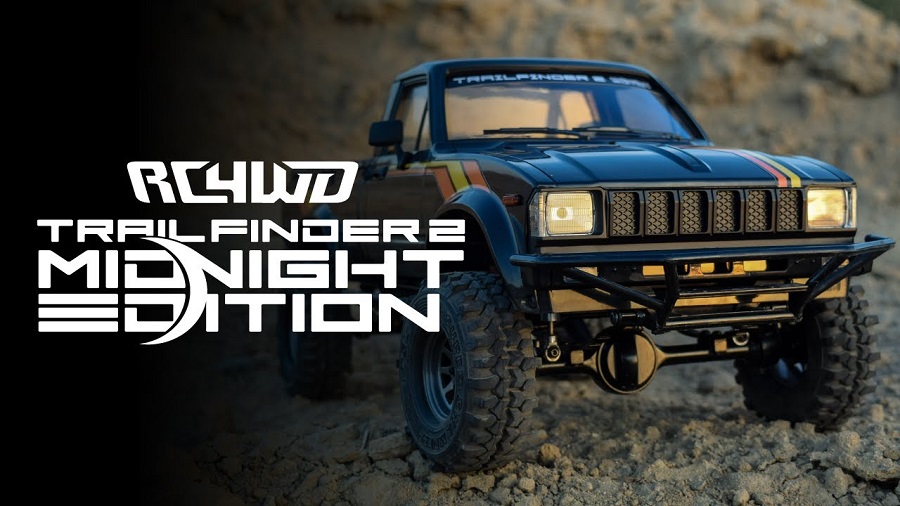 RC4WD Trail Finder 2 With Midnight Edition Mojave Body Set