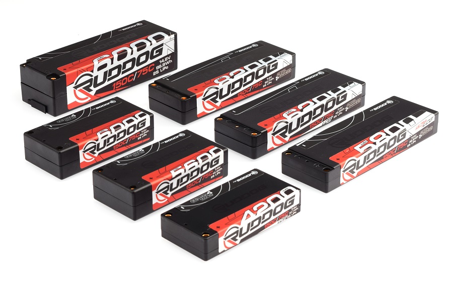 RUDDOG Racing 2021 LiPo Battery Line-Up