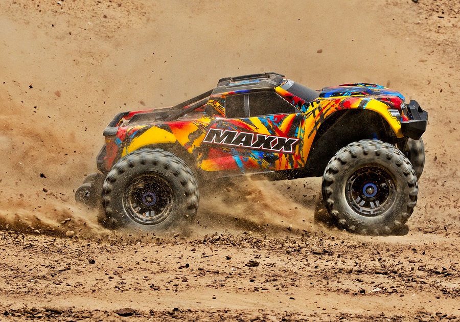 Traxxas Maxx Now Available With New Solar Flare Paint Scheme