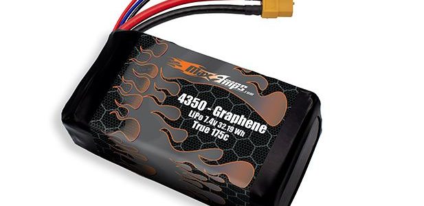 MaxAmps Graphene LiPo 4350 2S 7.4v Battery Pack