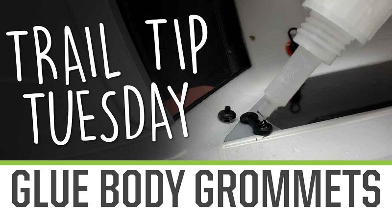 Trail Tip Tuesday Glue Accessory Grommets