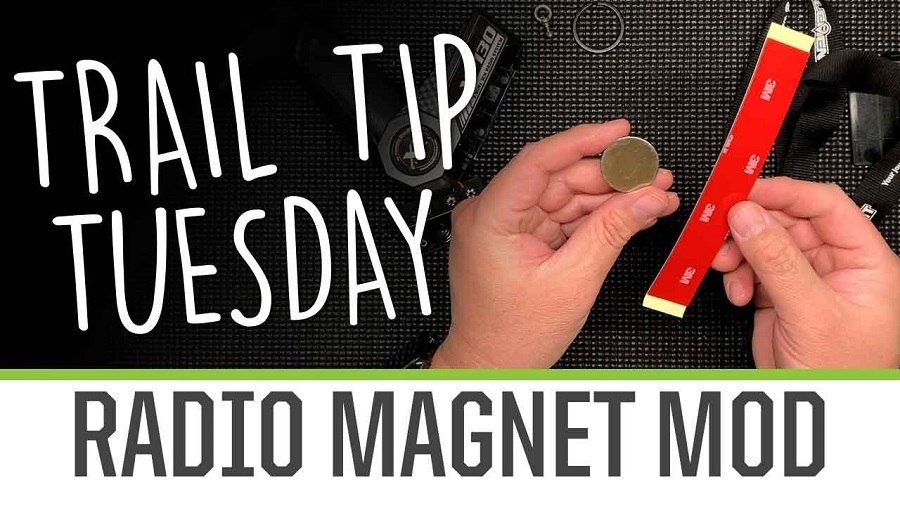 Trail Tip Tuesday Radio Magnet Modification