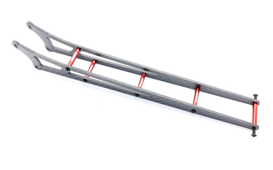 Assault RC Carbon Fiber Adjustable Street Eliminator Wheelie Bar For The DR10