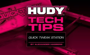 HUDY Tech Tips – Quick Tweak Station For 1/10 & 1/12 On-Road [VIDEO]
