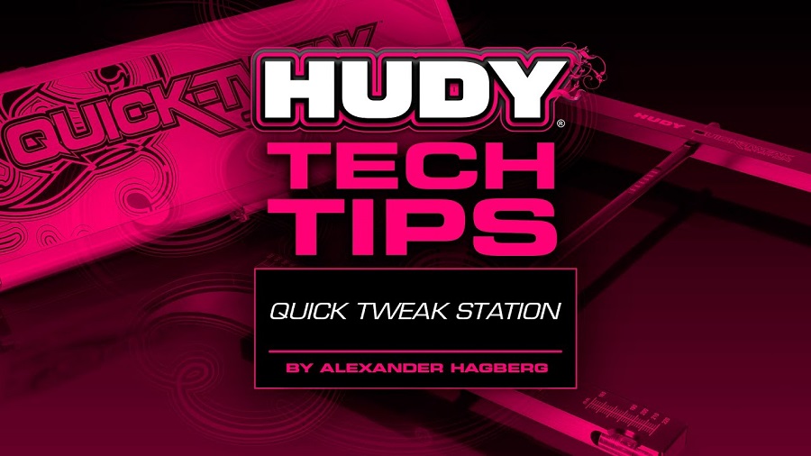 HUDY Tech Tips - Quick Tweak Station For 110 & 112 On-Road