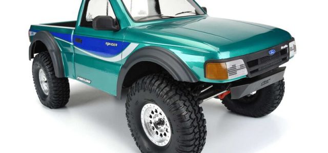 Pro-Line 1993 Ford Ranger Clear Body Set With Scale Molded Accessories