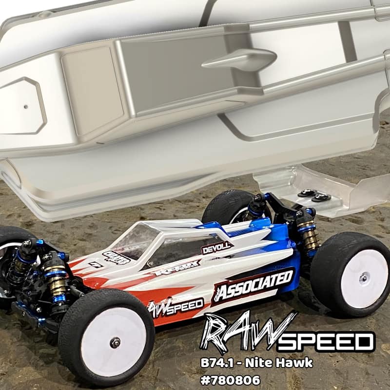 Raw Speed Nitehawk Clear Body For The B74.1