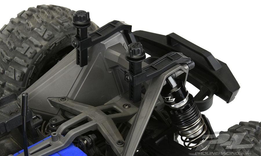 Traxxas Maxx Front & Rear Body Mounts 8915 Tra8915 for sale online