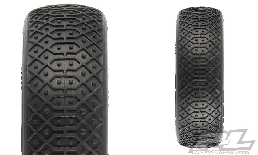 Pro-Line Pre-Mounted Electron 2.2" 2WD/4WD MC Tires On Velocity Wheels