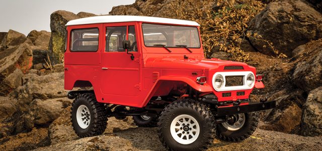 RC4WD Gelande II RTR With 1/10 Cruiser Body Set In Red [VIDEO]