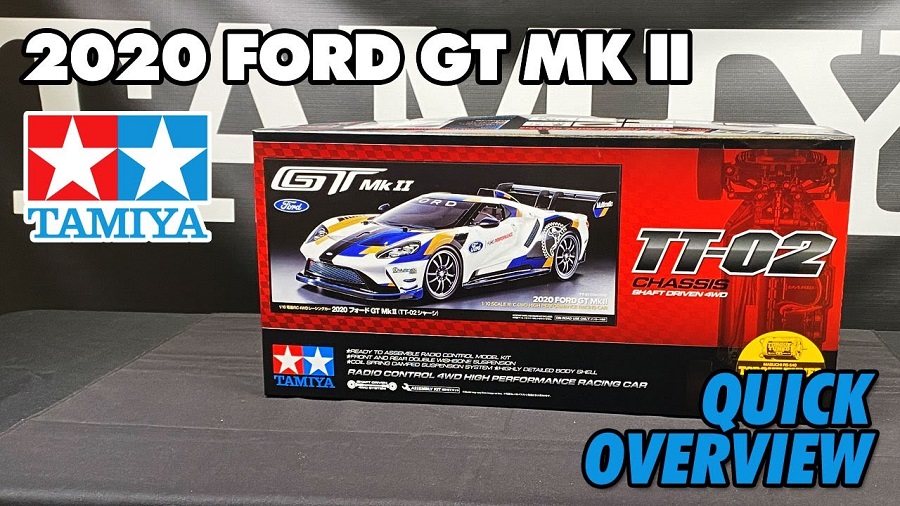 Tamiya 58689 2020 Ford GT Mk II Overview