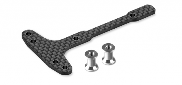 XRAY Front Graphite Chassis T-Brace For The XB4