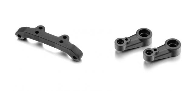 XRAY XB2 Graphite Composite Steering Arm With Steering Mount Hole & Steering Plate