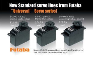 Futaba S-U “Universal” Servos