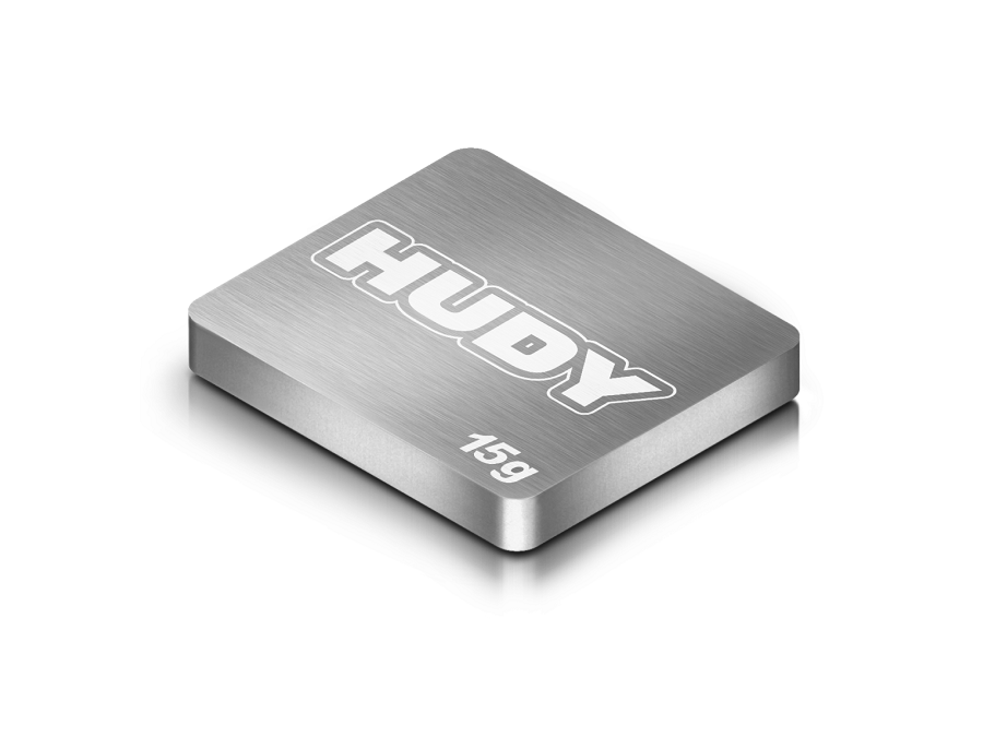 HUDY Pure Tungsten Weight 15g 