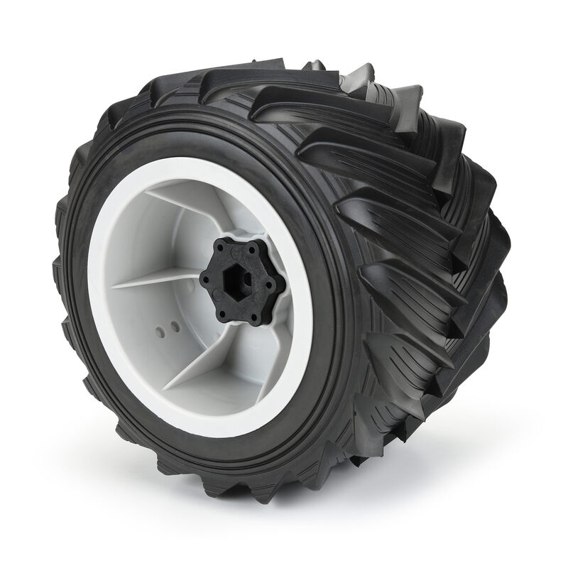 Pro-Line Pre-Mounted 1/10 Demolisher Tires For The Losi LMT