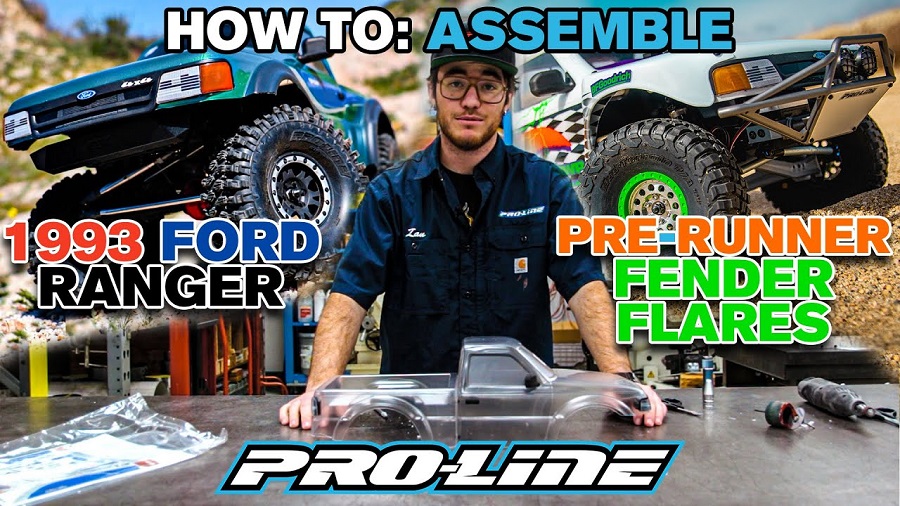 Pro-Line HOW TO Assemble 1993 Ford Ranger & Pre Runner Fender Flares