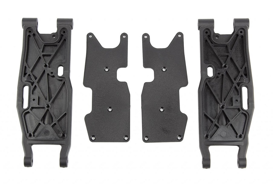 Factory Team HD Front Suspension Arms For The RC8B3.2, RC8B3.2e, RC8T3.2 & RC8T3.2e