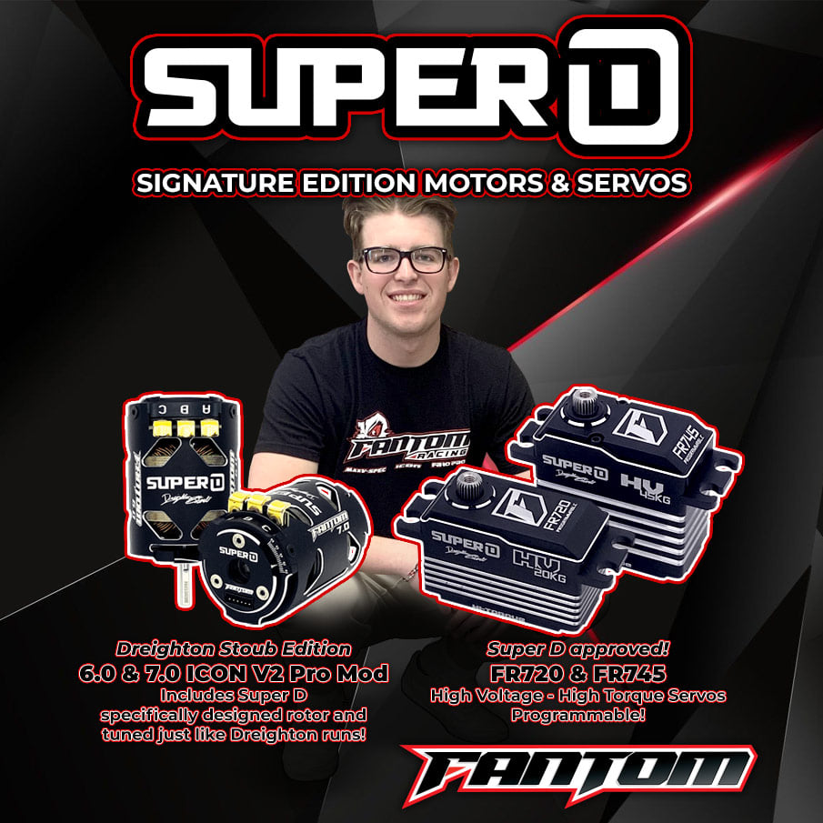 Fantom "Super D" Dreighton Stoub Signature Series ICON v2 Pro Modified Motors