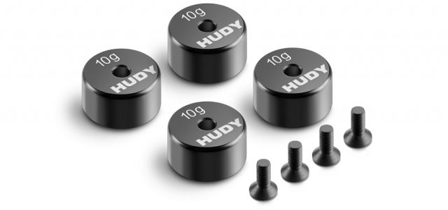 HUDY Precision Balancing Chassis Weight 10g