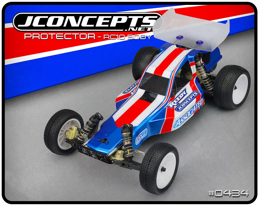 JConcepts Protector Clear Body & 5.5 Wing For The RC10