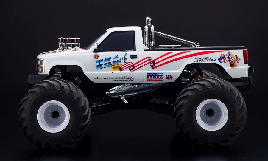 Kyosho USA-1 Nitro & Electric 4WD Monster Truck ReadySet