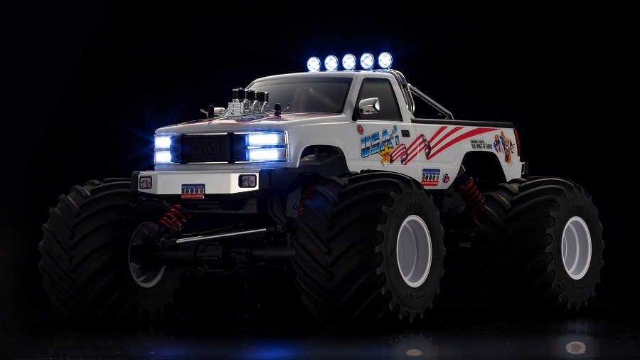 Kyosho USA-1 Nitro & Electric 4WD Monster Truck ReadySet - RC Car