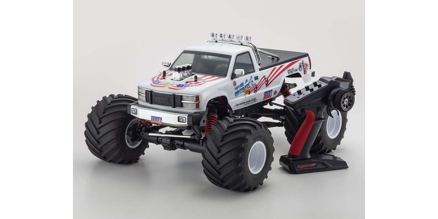 Kyosho USA-1 Nitro & Electric 4WD Monster Truck ReadySet
