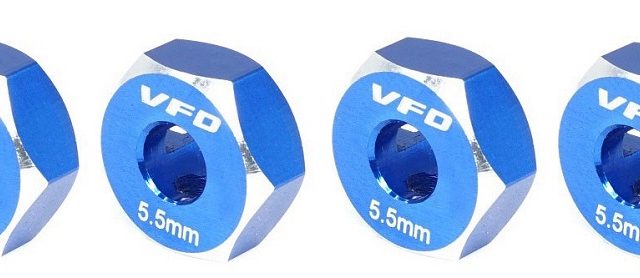 V-Force Designs 12mm Hex Adapters For The Team Associated B6.X