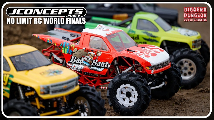 JConcepts Coverage Of The No Limit RC Monster Truck World Finals 2021 At Digger's Dungeon