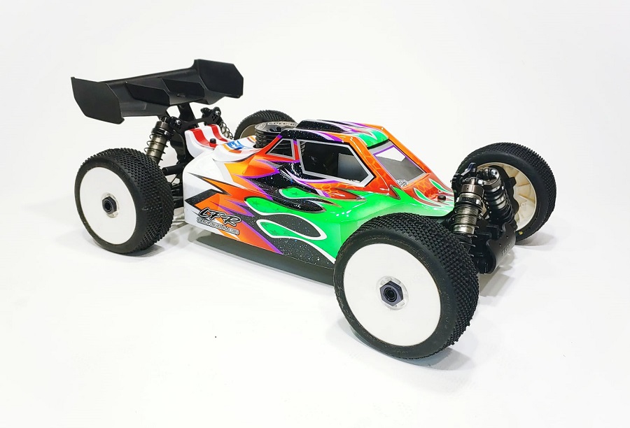 Leadfinger Racing A2.1 Tactic Clear Body For The XRAY XB8 21' Nitro & Electric Buggies