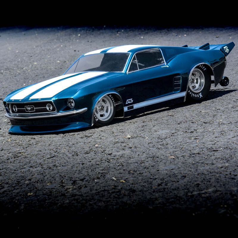 Pro-Line 1967 Ford Mustang SC Drag Car Clear Body