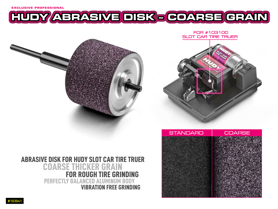 HUDY Coarse Grain Abrasive Disk 