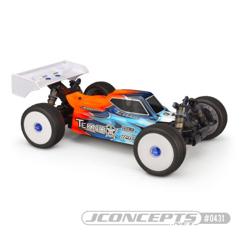 JConcepts S15 Tekno EB48 2.0 Regular Weight Clear Body